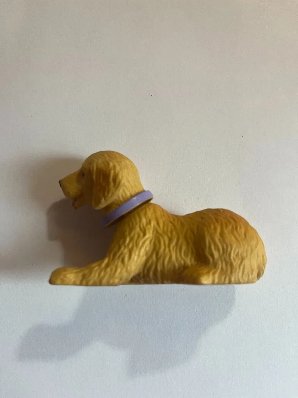 Vintage 00s Barbie I Love Pets Golden Retriever Bobble Head